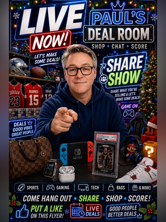 Other - Paul’s Deal Room!!  July 23rd 8:30pm Central